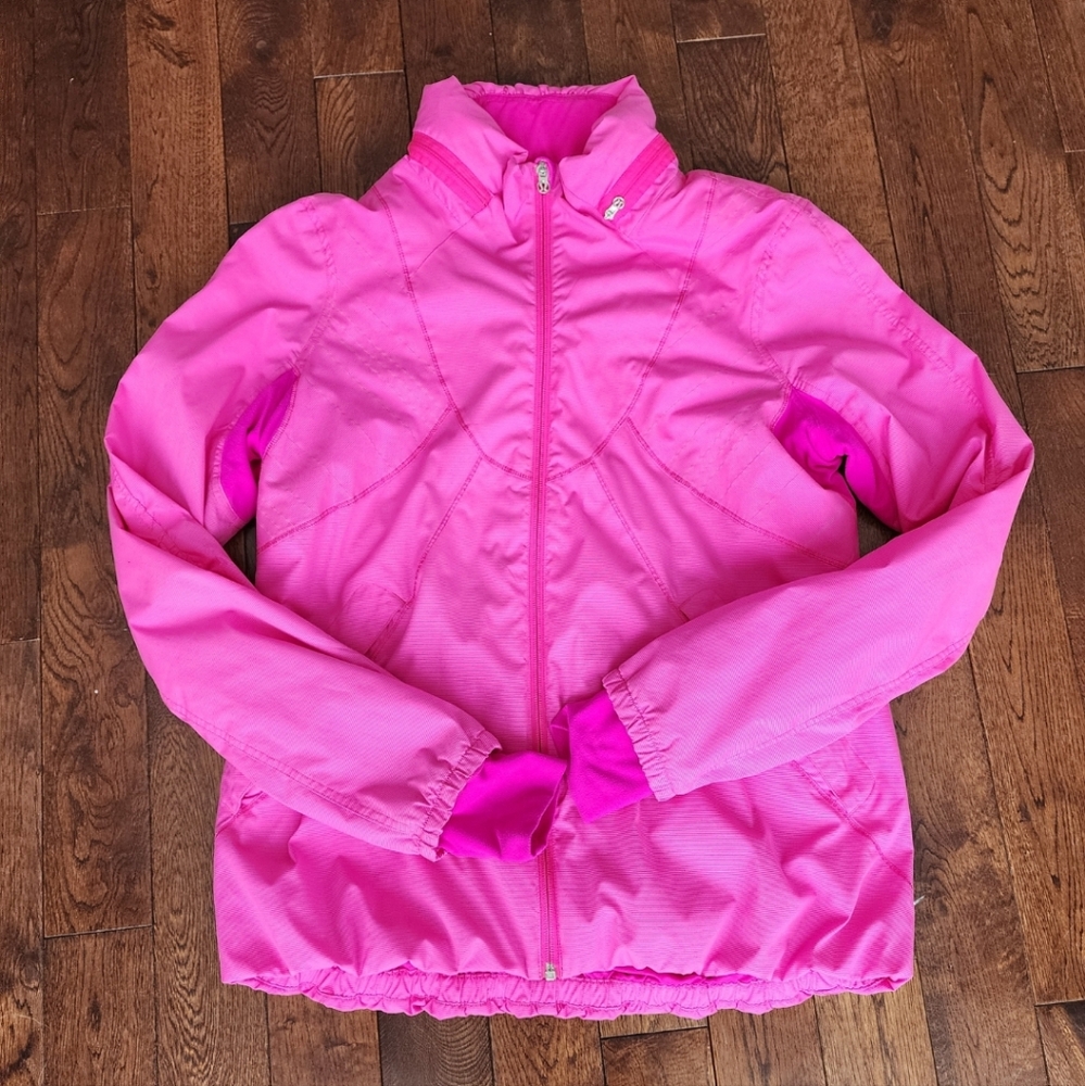 Lululemon Run and Hustle jacket sz 12